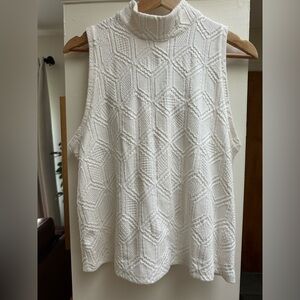 Anthropologie Geometric Pattern Textured Top M